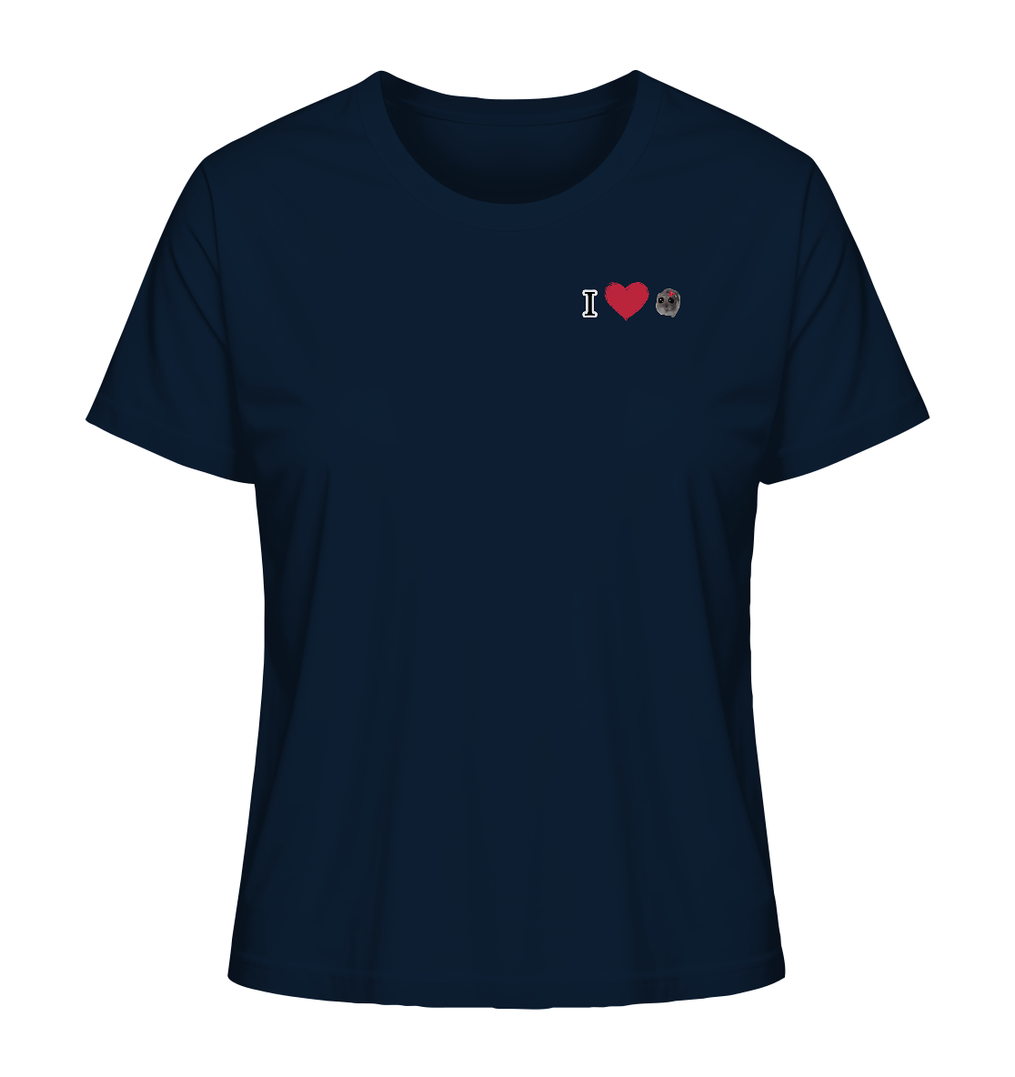I Love Hamsti - Ladies Organic Shirt