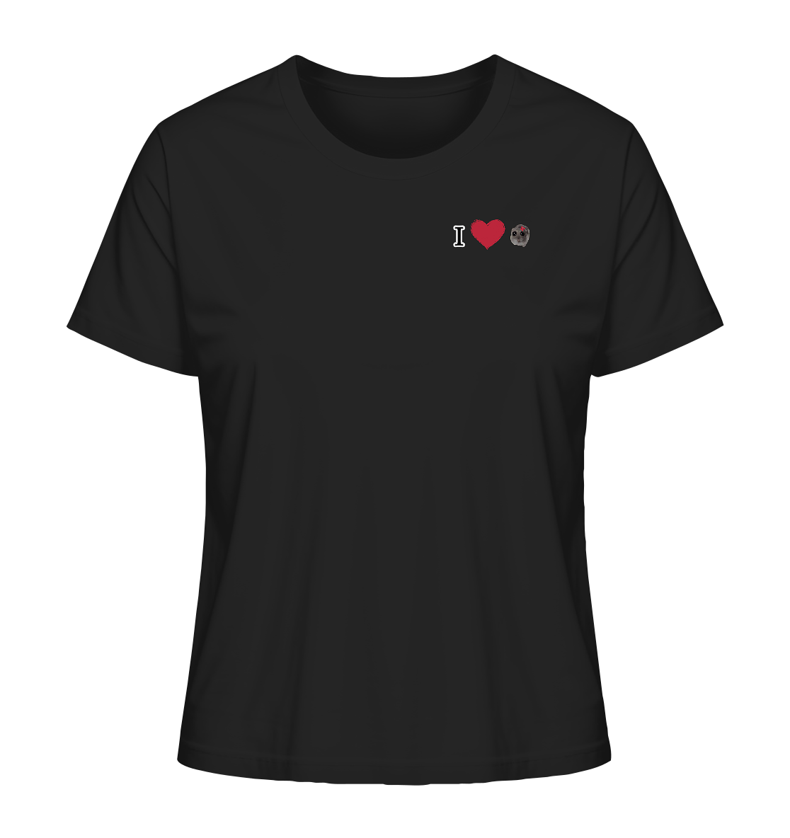 I Love Hamsti - Ladies Organic Shirt