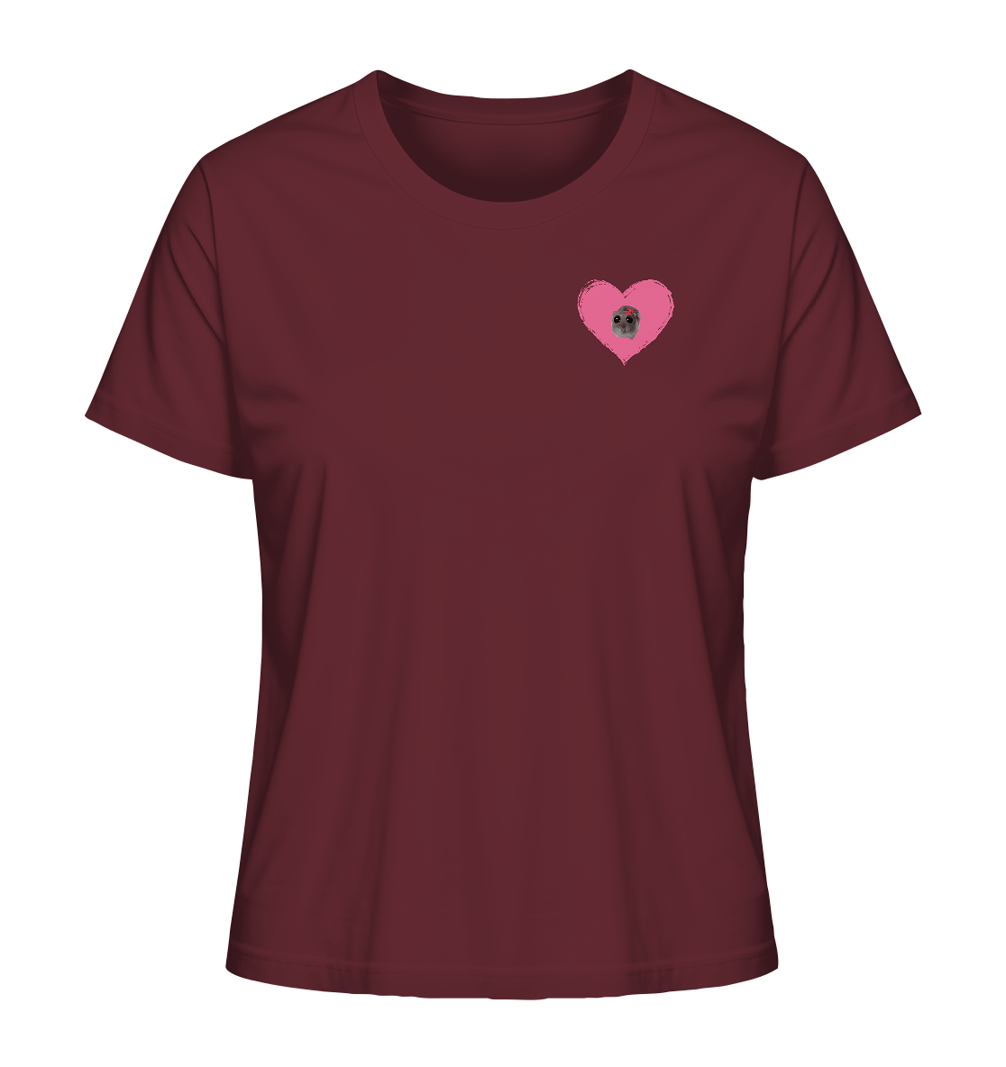 Herz Hamsti - Ladies Organic Shirt