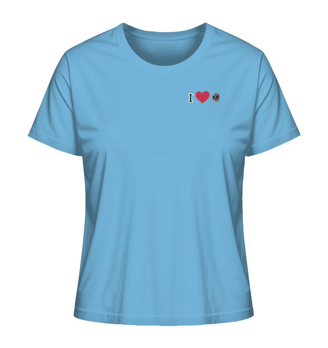 I Love Hamsti - Ladies Organic Shirt