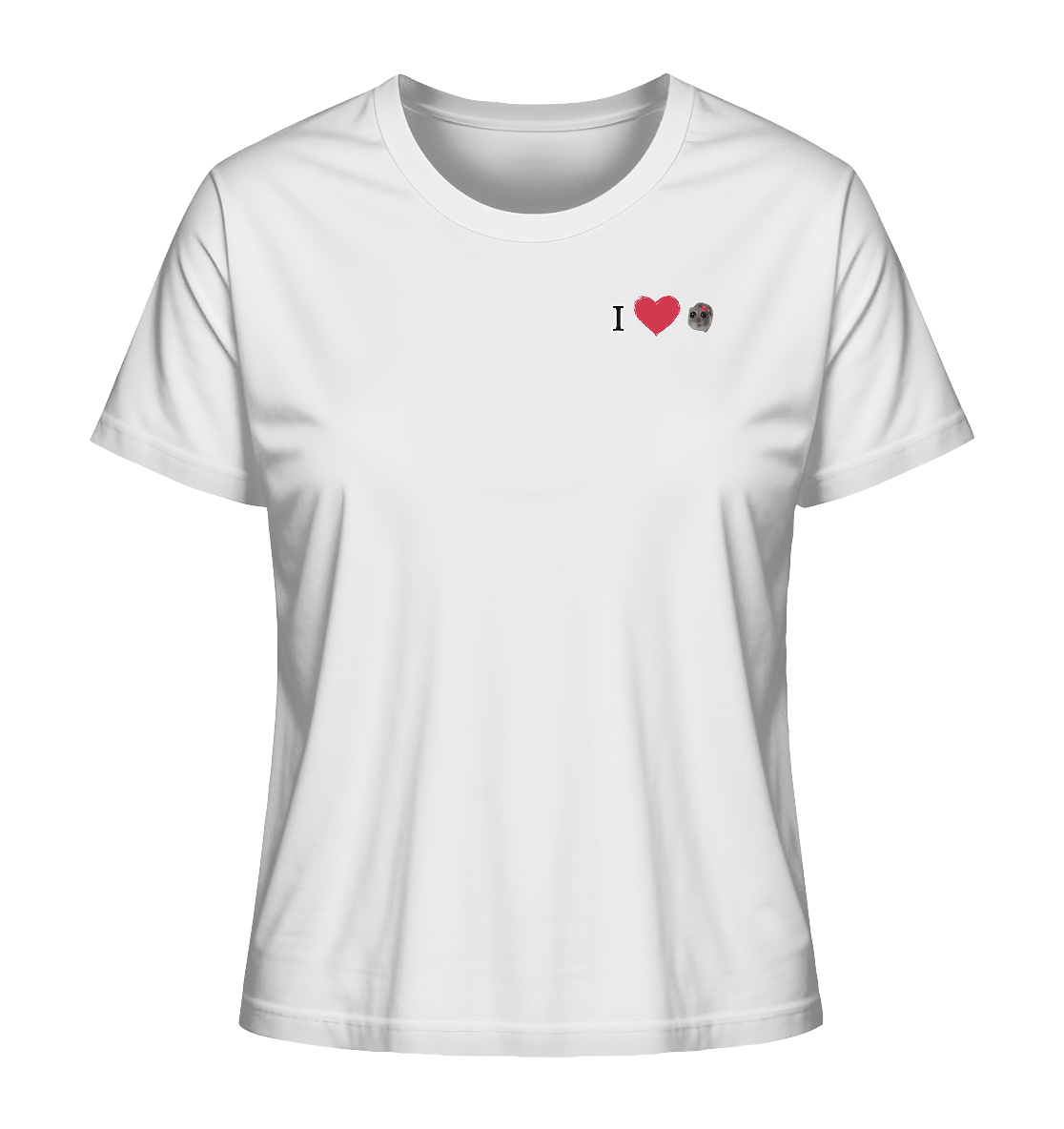 I Love Hamsti - Ladies Organic Shirt
