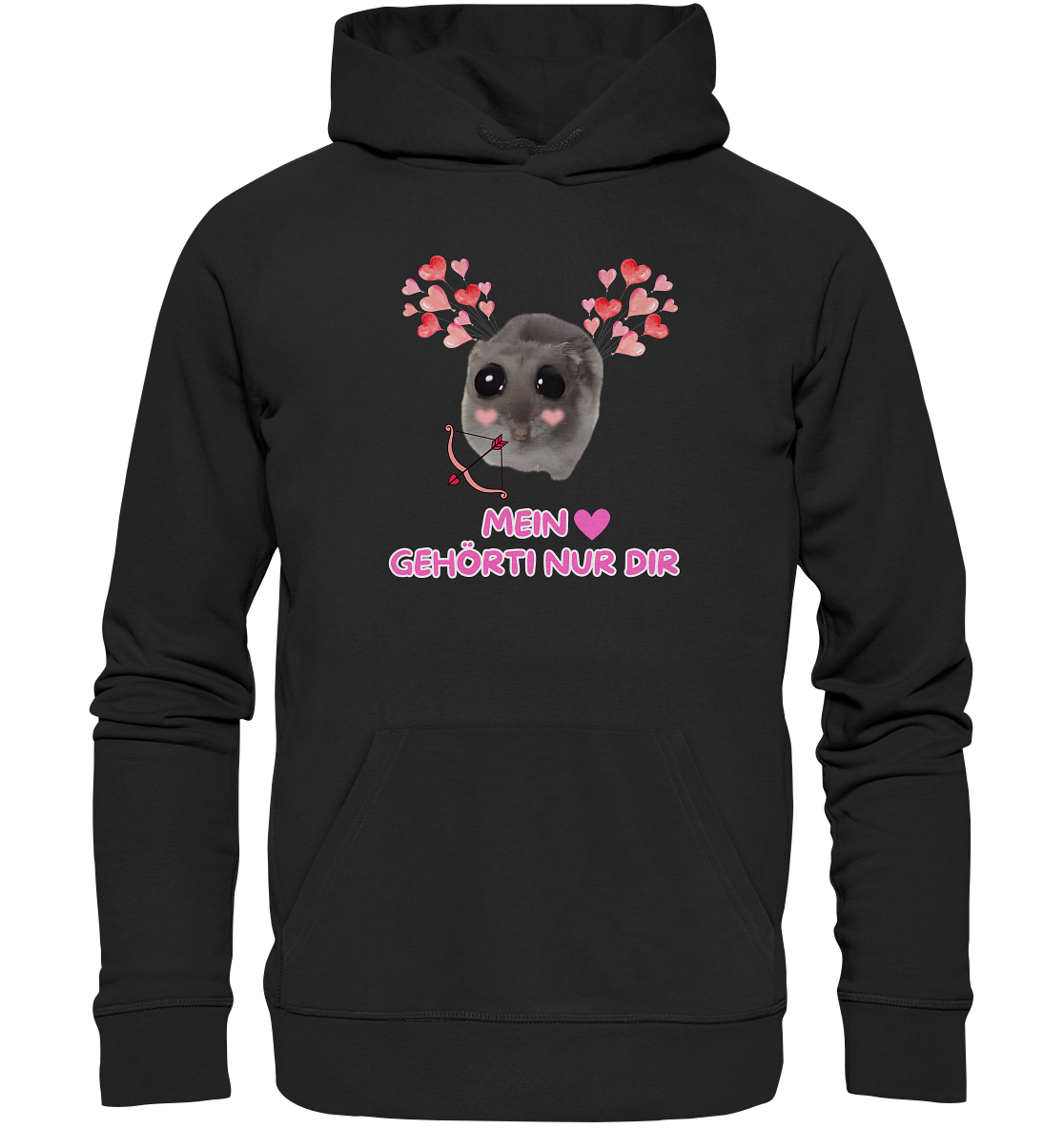 Mein Herz gehörti nur Dir - Organic Hoodie