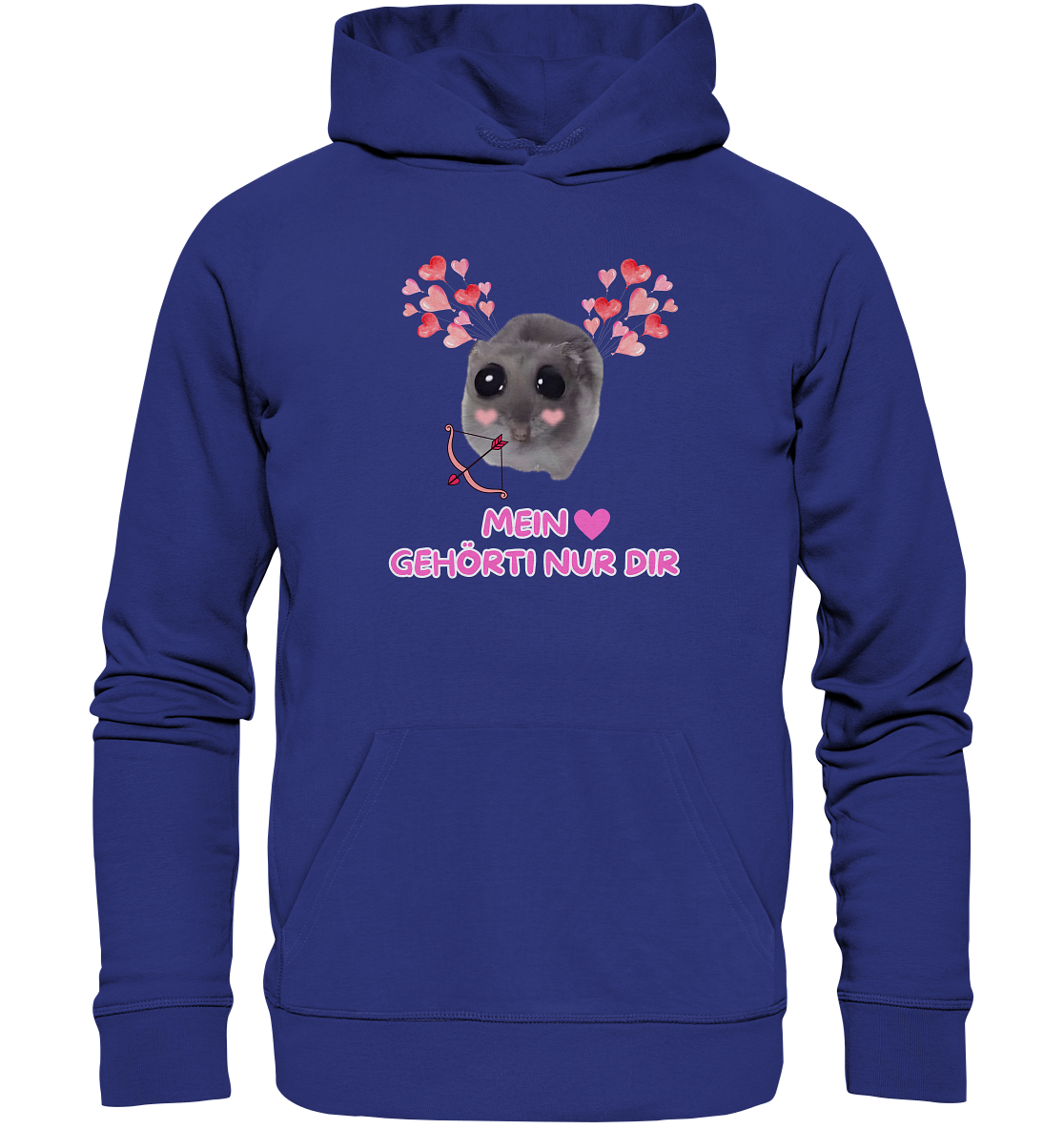 Mein Herz gehörti nur Dir - Organic Hoodie
