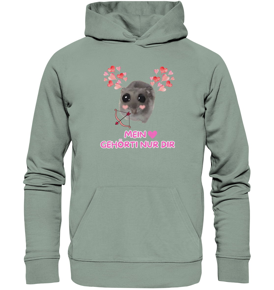Mein Herz gehörti nur Dir - Organic Hoodie