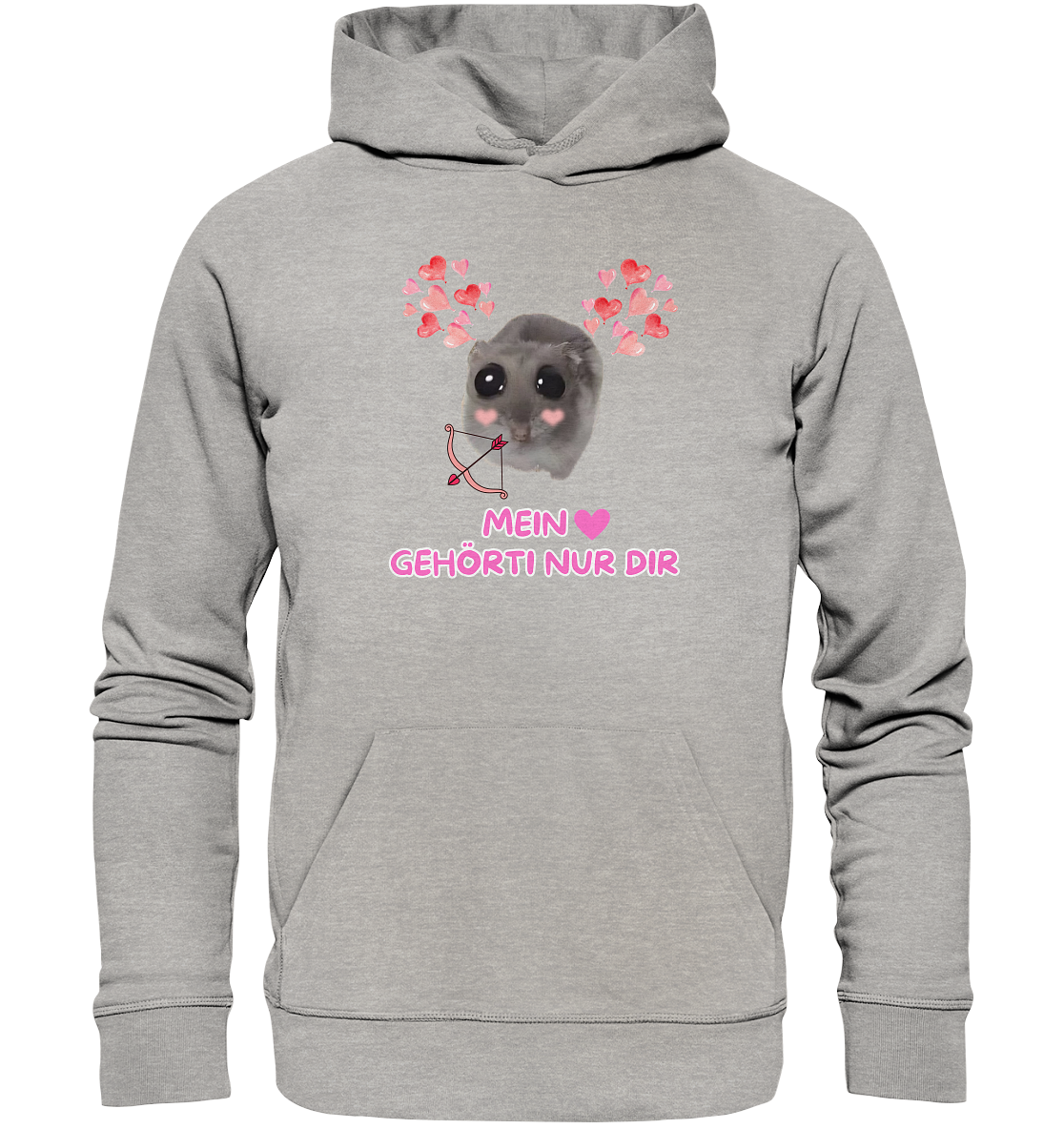 Mein Herz gehörti nur Dir - Organic Hoodie