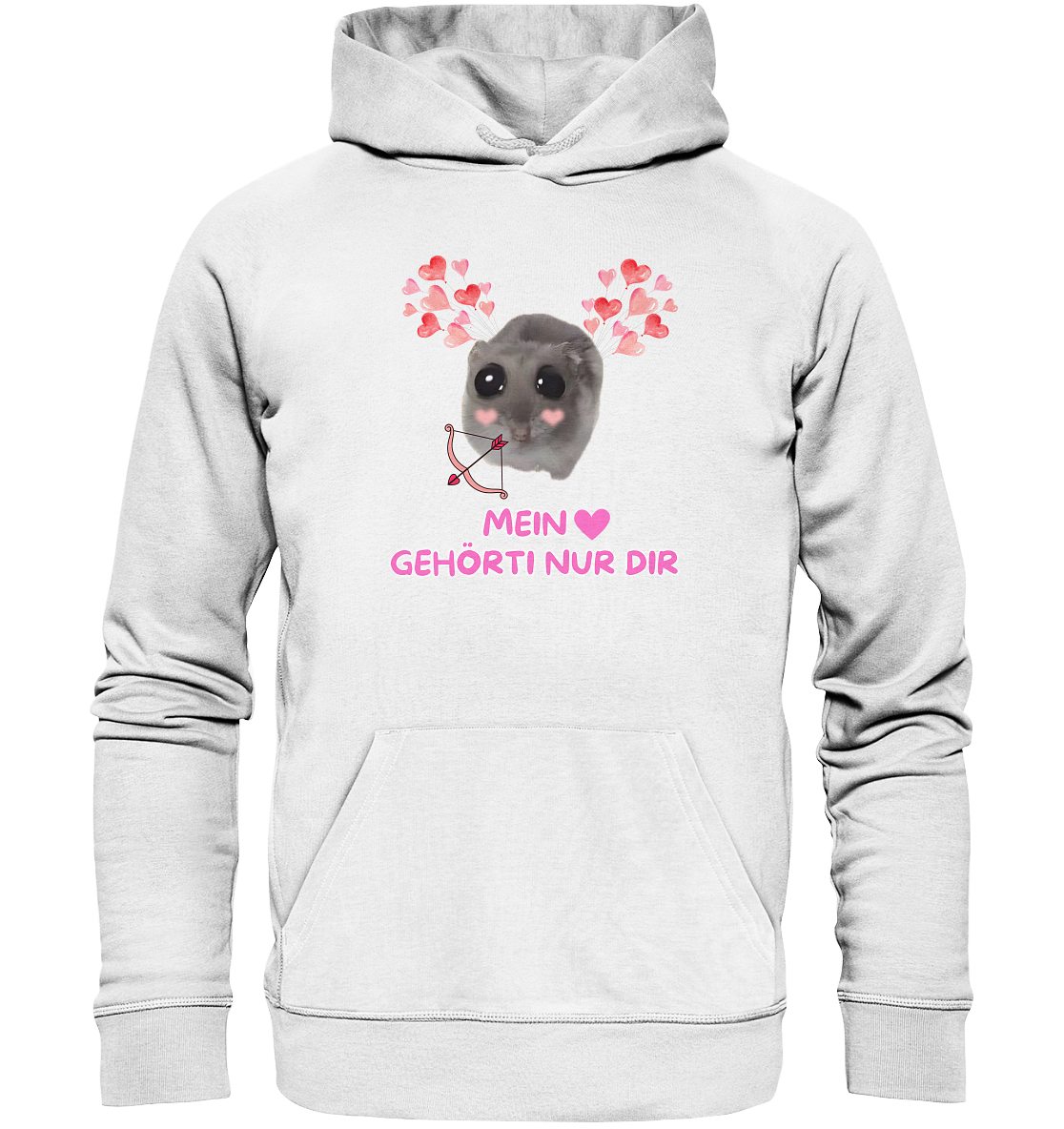 Mein Herz gehörti nur Dir - Organic Hoodie