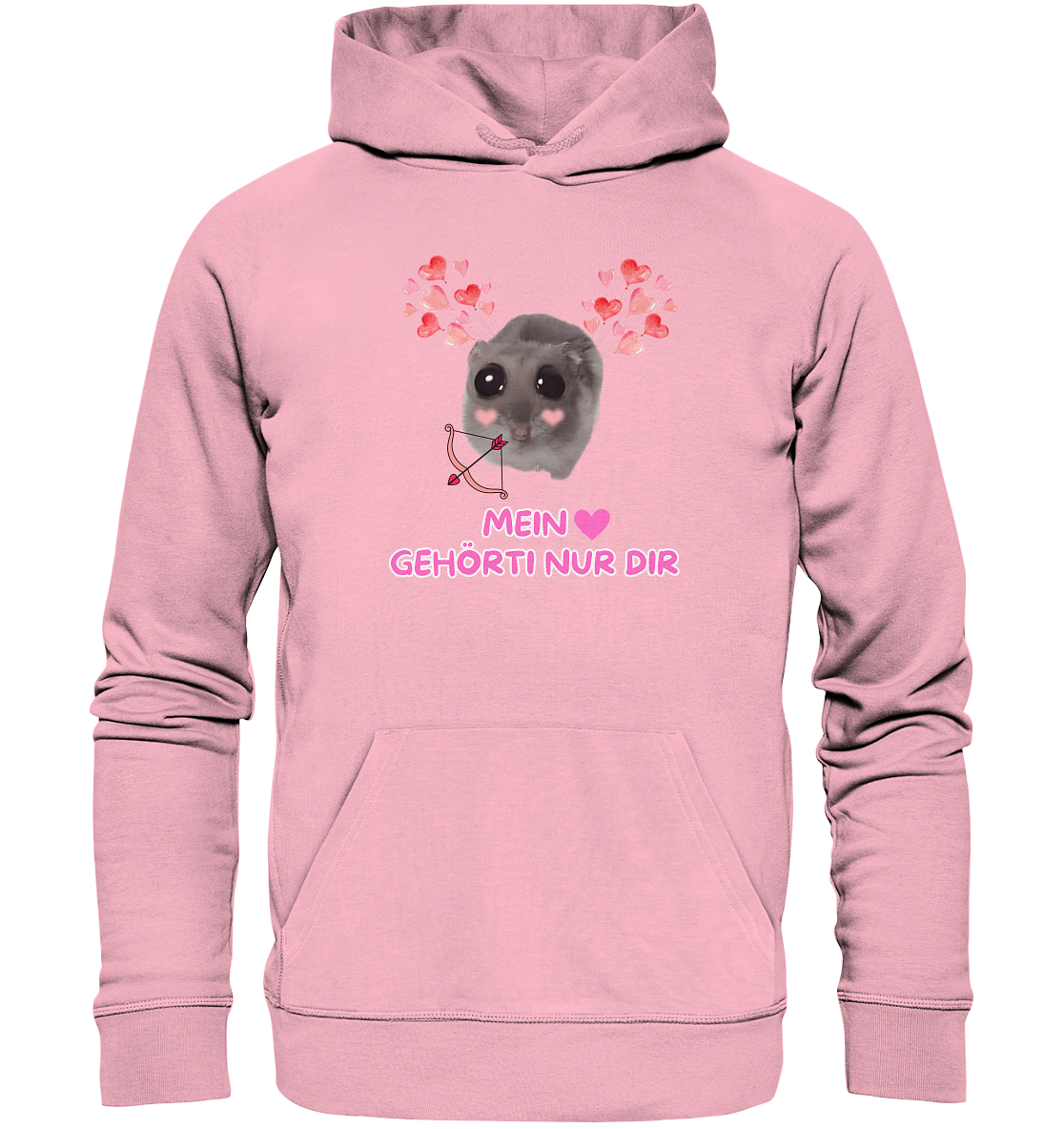 Mein Herz gehörti nur Dir - Organic Hoodie
