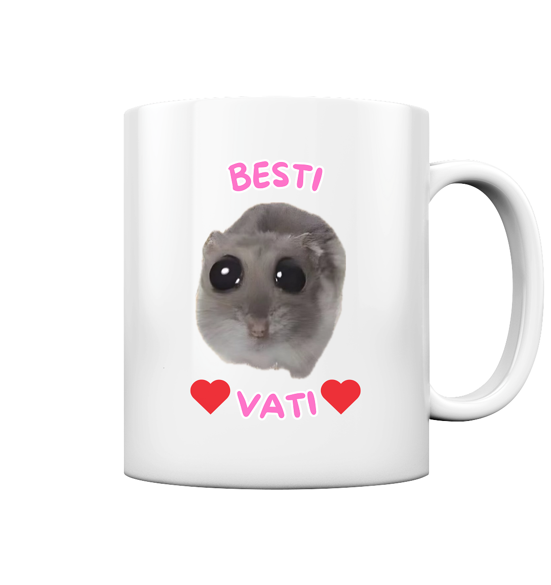 Besti Vati - Tasse glossy