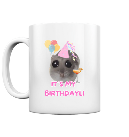 It's my Birthdayli - Tasse glossy