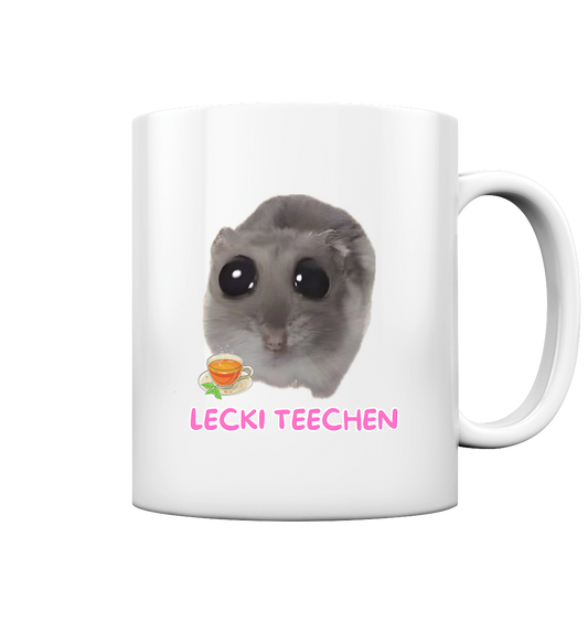Lecki Teechen Hamsti ohne Schleife- Tasse glossy