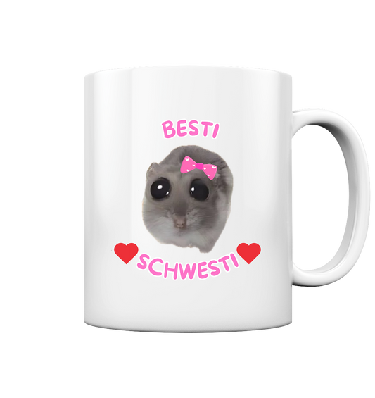 Besti Schwesti - Tasse glossy