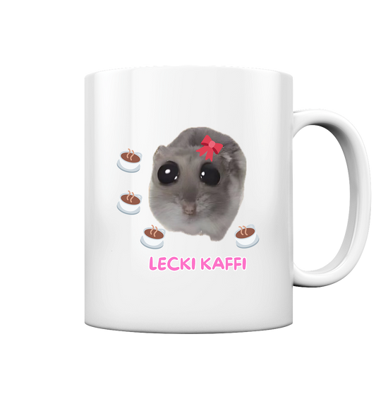 Lecki Kaffi-Tassen mit Schleife - Tasse glossy