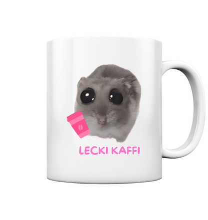 Lecki Kaffi Hamsti ohne Schleife - Tasse glossy