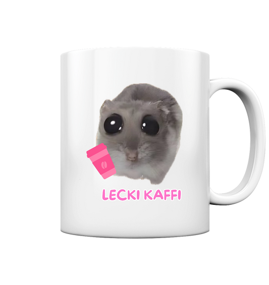 Lecki Kaffi Hamsti ohne Schleife - Tasse glossy
